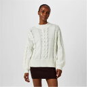 ジャック ウィルス Jack Wills 【 Oversized Cable Knit Jumper Women 】 ニット レディースファッション トップス ...