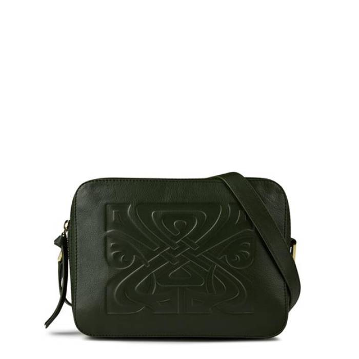 Biba  Leather Rachel Cross Body Bag Women Green  쥶 Хå Хå ʪ ֥...