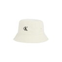 カルバンクライン ジーンズ Calvin Klein Jeans 【 Embroidered Monogram Bucket Hat Women Bone Wh...