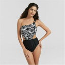 Be You 【 One Shoulder Swimsuit Women Shell Mono 】 水着 レディースファッション 水着 レディース shell ...