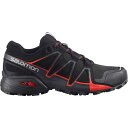 サロモン Salomon 【 Speedcross Vario 2 Ladies Trail Running Shoes Women Black/Red 】 シ...