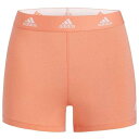 アディダス Adidas 【 Logo Shorts Womens Women Coral 】 ロゴ ショーツ レディース インナー 下着 ナイトウェア レディ...