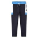 ボス Boss 【 Colour-Block Logo Jogging Bottoms Juniors Kids Navy 849 】 ロゴ ズボン ボトムス ...