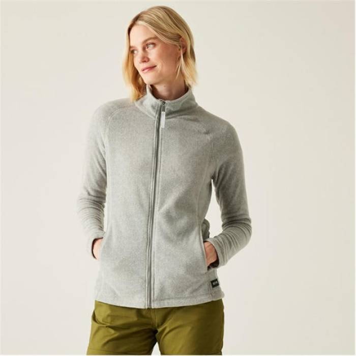 Regatta 【 Mayse Full-Zip Fleece Women Drizzle 】 フルジップ フリース レディース