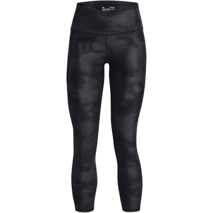 アンダーアーマー Under Armour 【 Armour Aop Ankle Leggings Womens Women Black/Jet Grey 】 レギンス・タイツ レディース スポーツ アウトドア フィットネス トレーニング ウェア レディースウェア パンツ