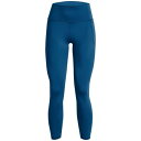 アンダーアーマー Under Armour 【 Meridian Pintuck Ankle Leggings Womens Women Blue 】 レギンス...