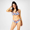 Biba 【 Frill Bandeau Bikini Top Women Geo Print 】 レディースファッション 水着 レディース