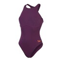 スピード Speedo 【 Womens Racer Zip Swimsuit With Built In Swim Bra Women 】 レディース 水着 ...