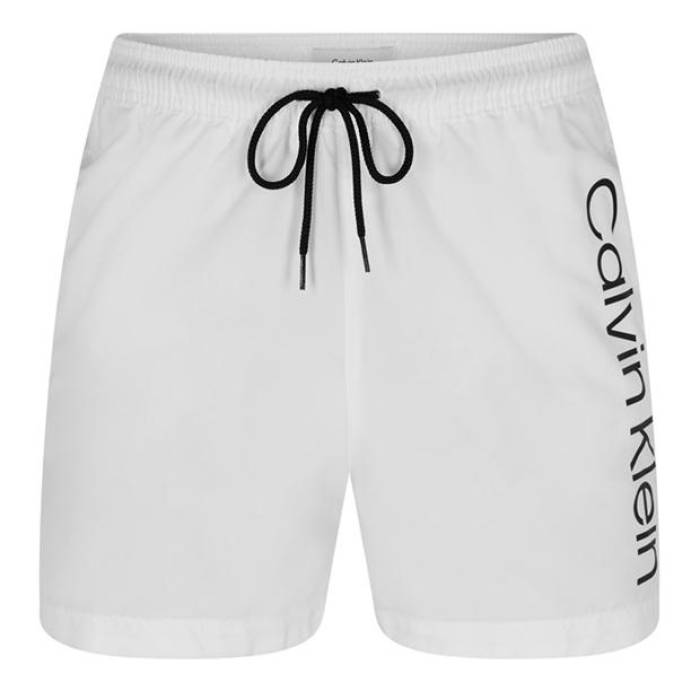 カルバンクライン Calvin Klein 【 Large Logo Swim Shorts Men 】 ロゴ ショーツ メンズファッション 水着 メンズ