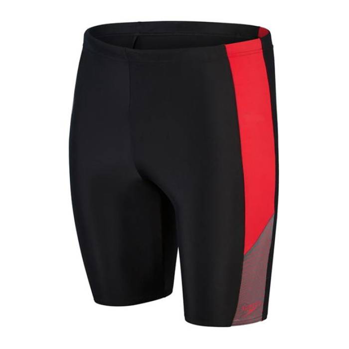ԡ Speedo  Dive Splice Jammer Aquashorts Mens Men Black/Red   ...