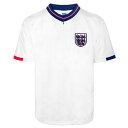 Score Draw 【 England Home Shirt 1989 Adults Men White 】 スポーツ アウトドア サッカー フットサル メン...