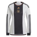 アディダス Adidas 【 Germany Home Long Sleeve Shirt 2022 Womens Women 】 Sleeve スリーブ レデ...