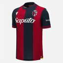 Macron 【 Bologna Home Shirt 2024 2025 Adults Men 】 スポーツ アウトドア サッカー フットサル メンズウェア ...