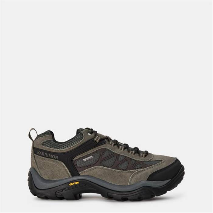 Karrimor 【 Aspen Low Mens Walking Shoes Men Charcoal 】 メンズ シューズ 運動靴 靴 メンズ靴 ウォーキングシューズ メンズ チャコール
