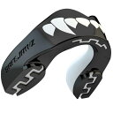 Safejawz 【 Extro Series Black Fangz Sports Mouthguard Unisex Black/White 】 シリーズ ...