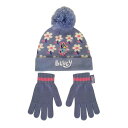 Bluey 【 Hat & Glove Set Women Blue/Pink 】 グローブ グラブ 手袋 キッズ ベビー マタニティ ベビーファッション ファ...