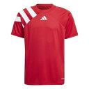 アディダス Adidas 【 Fortore 23 Football Shirt Juniors Kids Power Red/White 】 フットボール キッズ ベビー マタニティ キッズファッション トップス Tシャツ カットソー ジュニア キッズ Power パワー Red 赤(4)