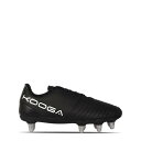 Kooga 【 Power Sg Rugby Boots Junior Kids Black/White 】 Power パワー ラグビー ブーツ スポーツ アウトドア ラグビー シューズ ジュニア キッズ 黒色 ブラック 白色 ホワイト