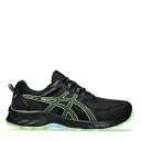 アシックス Asics 【 Gel-Venture 9 Waterproof Men's Trail Running Shoes Men Black/Green...