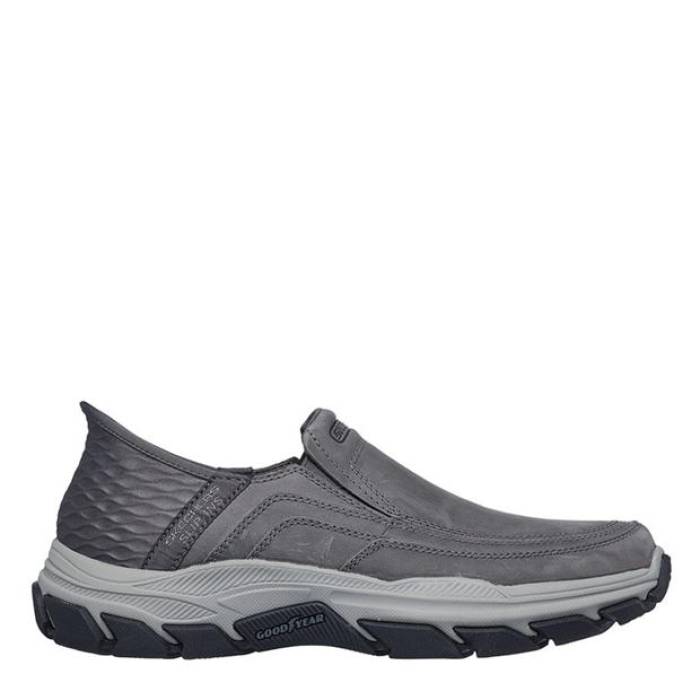 スケッチャーズ Skechers 【 Respected Elgin Slip In Shoes Mens Men Chl Lth 】 シューズ 運動靴 メンズ 靴 メンズ靴 スニーカー メンズ