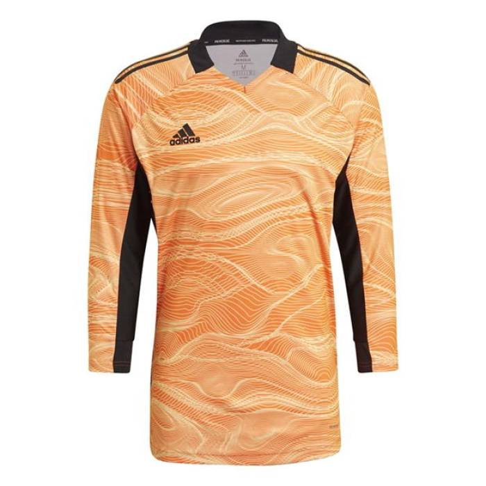 アディダス Adidas 【 Condivo 21 Goalkeeper Top Adults Men Acid Orange 】 スポーツ アウトドア サッカ...