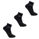 Everlast 【 3 Pack Trainer Socks Mens Men Black 】 トレーナー ソックス・靴下 メンズ インナー 下着 ナイトウェア メンズ 靴下 レッグウェア 靴下 メンズ 黒色 ブラック