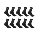 Donnay 【 10 Pack Quarter Socks Junior Kids Black 】 ソックス・靴下 キッズ ベビー マタニティ キッズファッシ...