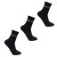 Everlast 【 3 Pack Crew Socks Junior Kids Black 】 クルー ソックス・靴下 キッズ ベビー マタニテ..