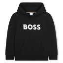 ボス Boss 【 Logo Print Hoodie Boys Kids 】 ロゴ フーディー パーカー キッズ ベビー マタニティ キッズファッション トッ...