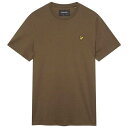 Lyle And Scott 【 Logo T Shirt Men Olive W485 】 ロゴ メンズファッション トップス Tシャツ カットソー メンズ ...