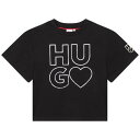 ヒューゴ Hugo 【 Juniors Logo T Shirt Kids 】 ロゴ キッズ ベビー マタニティ キッズファッション トップス Tシャツ カット...