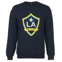 Mls 【 Logo Crew Sweatshirt Adults Men La Galaxy 】 ロゴ クルー スウェット トレーナー スポーツ アウトドア サッカー フットサル メンズウェア その他 メンズ ロサンゼルス・ギャラクシー