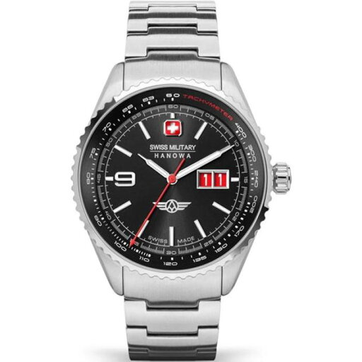 Swiss Military Hanowa 【 Stainless Steel Sports Analogue Quartz Watch Unisex Slvr 】 ステンレス Steel スティール Watch ウォッチ・時計 腕時計 男女兼用腕時計 ユニセックス Swiss Military Hanowa 【 Stainless Steel Sports Analogue Quartz Watch Unisex Slvr 】 ステンレス Steel スティール Watch ウォッチ・時計 腕時計 男女兼用腕時計 ユニセックス