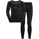 Odlo 【 Performance Baselayer Set Mens Men Black 】 パフォーマンス メンズ スポーツ アウトドア ウインタースポ...