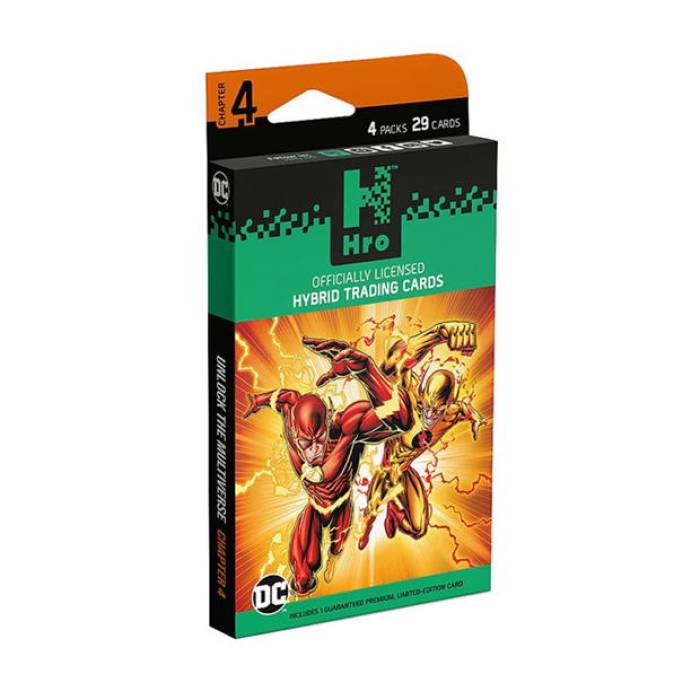 ǥ Dc  Hro Ch4 Hybrid Trading Cards: 4-Pack Premium Men Multi Form...