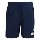アディダス Adidas 【 Train Essentials Logo Training Shorts Mens Men Dark Blue/White 】 ロゴ トレーニング ショーツ メンズ スポーツ アウトドア フィットネス トレーニング ウェア メンズウェア パンツ メン(4)