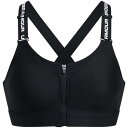 アンダーアーマー Under Armour 【 Armour Ua Infinity High Zip 2.0 Bra Impact Sports Womens Women Black 】 ハイ インパクト レディース スポーツ アウトドア スポーツウェア アクセサリー スポーツ用インナー レ(4)