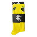Castore 【 Rangers Fc Third Kit Gk Socks Kids Yellow 】 レンジャース ソックス・靴下 スポーツ アウトドア ...