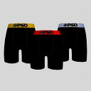 ピーエスディーアンダーウェア Psd Underwear 【 Chrome Cotton 3 Pack Mens Men 】 メンズ インナー 下着 ナイトウェ...