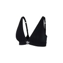 アディダス Adidas Originals 【 Comfort Flex Cotton Triangle Bra Women Black 】 インナー 下着 ナイトウェア レディース インナー 下着 ランジェリー ブラジャー レディース 黒色 ブラック
