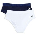 アディダス Adidas 【 Active Comfort Cotton Brief 2Pack Women Assorted 】 インナー 下着 ナイトウェア...