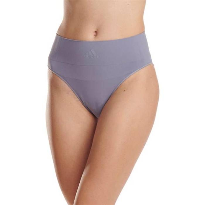 ǥ Adidas  Active Seamless Micro Stretch High Leg Brief Women Grey...