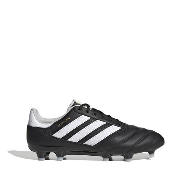 アディダス Adidas 【 Copa Icon Pro Firm Ground Boots Men Black/Wht/Gold 】 アイコン プロ ブーツ スポーツ アウトドア サッカー フットサル サッカー シューズ スパイク メンズシューズ メンズ 黒色 ブラ