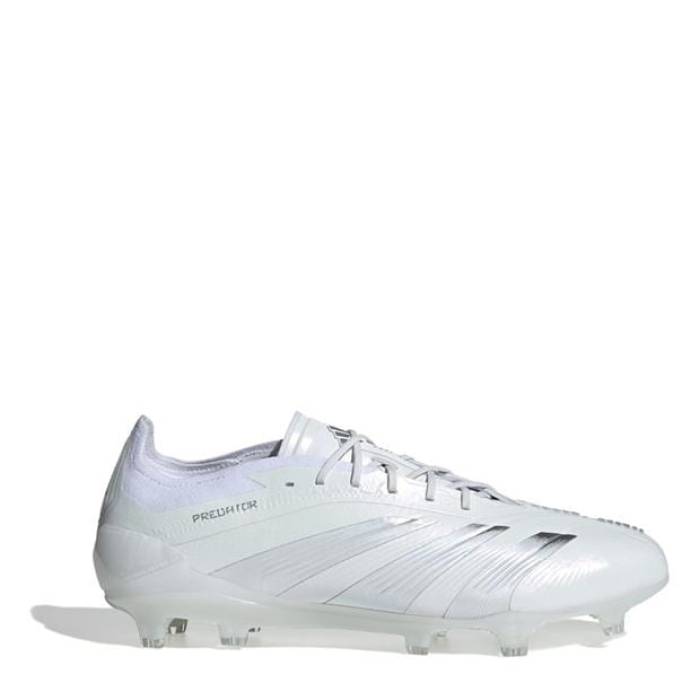 ǥ Adidas  Predator 24 Elite Low Firm Ground Football Boots Men White/Silver...
