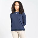 Craghoppers 【 Crag Magnolia Ls Top Ld99 Women Blue Navy 】 スポーツ アウトドア アウトドア ウェア レ...