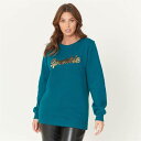 Be You 【 You Sequin Sweat Women Teal 】 Sweat スウェット レディースファッション トップス スウェット トレーナー ...