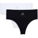 アディダス Adidas 【 Sport Active Seamless Micro-Stretch Thong, 2-Pack Women Assorted 】 2個入 インナー 下着 ナイトウェア レディース インナー 下着 ランジェリー ショーツ その他 レディース