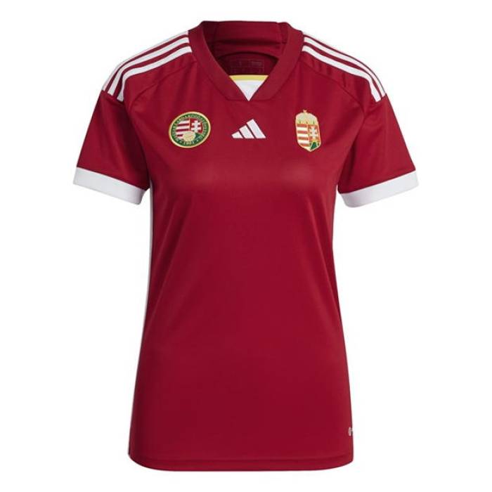 アディダス Adidas 【 Hungary Home Shirt Womens 2022 Womens Women Red/White 】 レディース スポー...