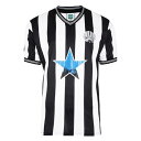 Score Draw 【 Newcastle United '84 Home Shirt Adults Men Black/White 】 ユナイテッド スポー...