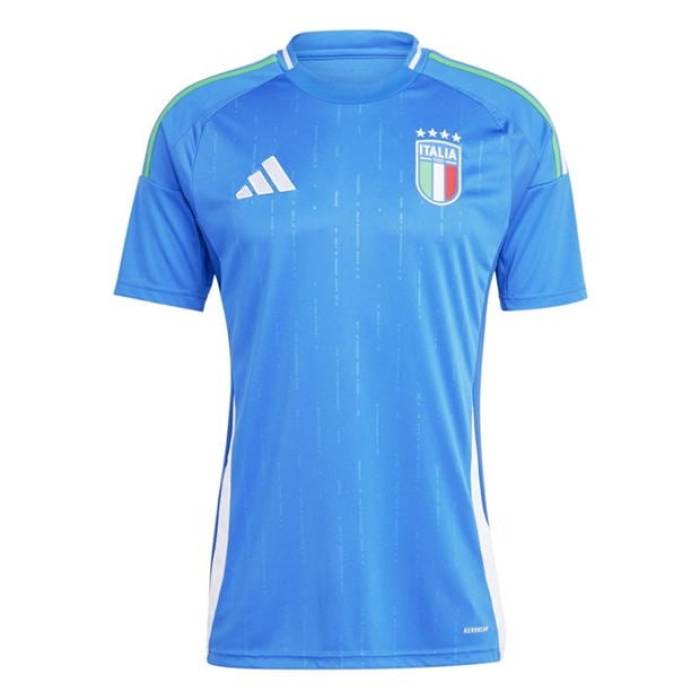 アディダス Adidas 【 Italy Home Shirt 2024 Adults Men Blue 】 スポーツ アウトドア サッカー フットサル メンズ...